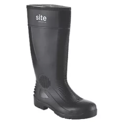Site Trench Safety Wellies Black Size 11