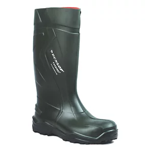 Dunlop Purofort+ Safety Wellies Green Size 11 1 Dunlop Purofort+ Safety Wellies Green Size 11