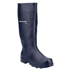 Dunlop Universal Metal Free Non Safety Wellies Black Size 9
