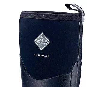 Muck Boots Chore Max Safety Wellies Black Size 12 4 Muck Boots Chore Max Safety Wellies Black Size 12 - Image 4