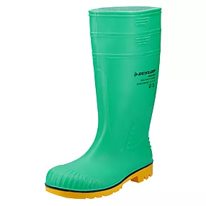 Dunlop Acifort HazGuard Safety Wellies Green Size 10 2 Dunlop Acifort HazGuard Safety Wellies Green Size 10 - Image 2