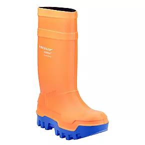 Dunlop Purofort Thermo+ Safety Wellies Orange Size 6 1 Dunlop Purofort Thermo+ Safety Wellies Orange Size 6