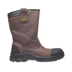 DeWalt Millington Metal Free Safety Rigger Boots Brown Size 11 9 DeWalt Millington Metal Free Safety Rigger Boots Brown Size 11 -Wellies Boots Store 647GV A3