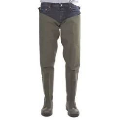 Amblers Forth Safety Thigh Waders Green Size 13