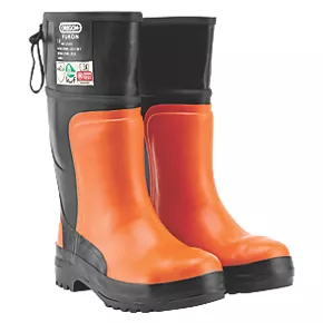 Oregon Yukon Safety Chainsaw Wellies Orange / Black Size 13 4 Oregon Yukon Safety Chainsaw Wellies Orange / Black Size 13 - Image 4