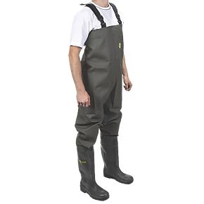 Amblers Tyne Safety Chest Waders Green One Size Size 6.5 2 Amblers Tyne Safety Chest Waders Green One Size Size 6.5 - Image 2