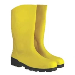 Dunlop Devon Safety Wellies Yellow Size 10 8 Dunlop Devon Safety Wellies Yellow Size 10 -Wellies Boots Store 81034 A2
