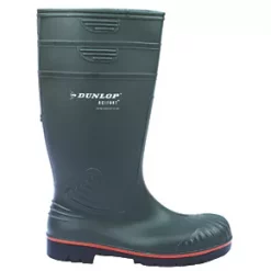 Dunlop Acifort Safety Wellies Green Size 6 -Wellies Boots Store 81083 A3