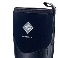 Muck Boots Chore Max Safety Wellies Black Size 9 -Wellies Boots Store 825JX A3