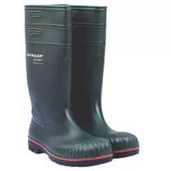 Dunlop Acifort Safety Wellies Green Size 10 -Wellies Boots Store 87943 A2