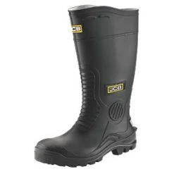 JCB Hydromaster Safety Wellies Black Size 11
