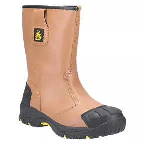 Amblers FS143 Safety Rigger Boots Tan Size 12 1 Amblers FS143 Safety Rigger Boots Tan Size 12