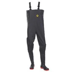 Amblers Danube Safety Chest Waders Black XX Large Size 12